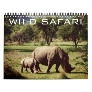 Calendrier safari sauvage 2025