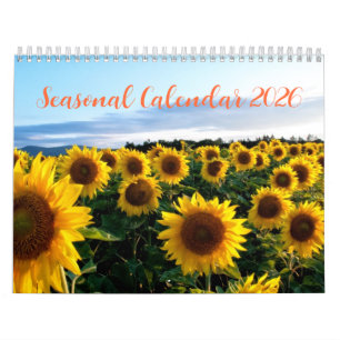 Calendrier saisonnier 2026