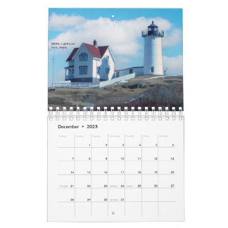 Calendrier Saisons de la Nouvelle-Angleterre