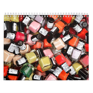 Calendrier Salon polonais à ongles colorés