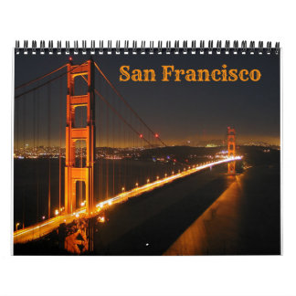 Calendrier San Francisco - Californie - États-Unis
