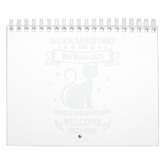 Calendrier Sanctuaire De Sorcière Salem Pour Chats Noirs Wayw