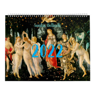 Calendrier Sandro Botticelli 2022