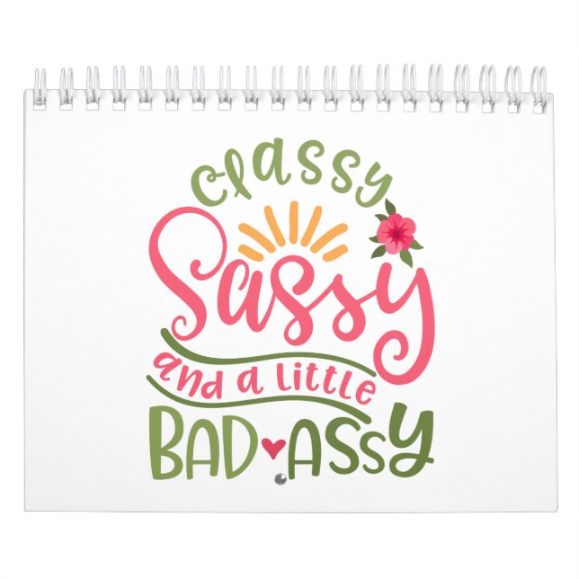 Calendrier Sassy Et Une Petite Fille Sassy Sassy (Protection)