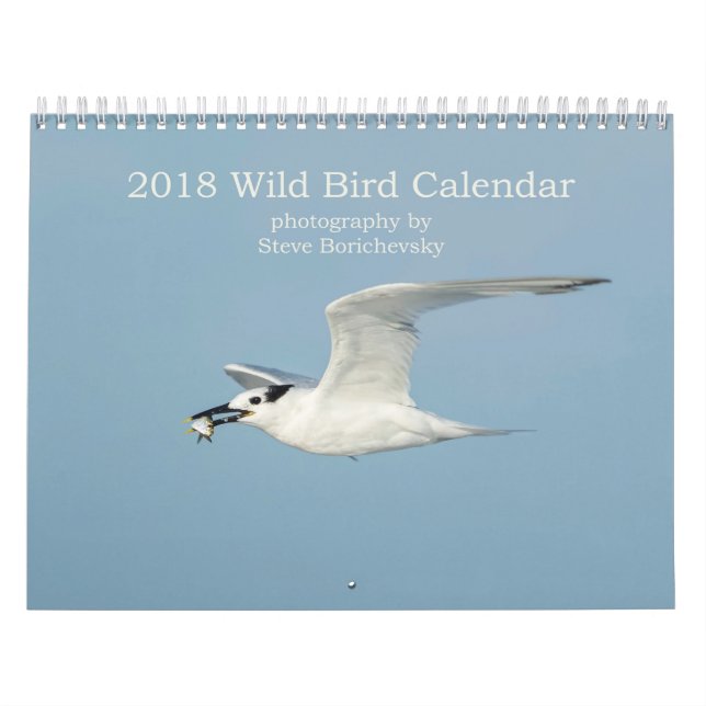 Calendrier sauvage de l'oiseau 2018 (Protection)