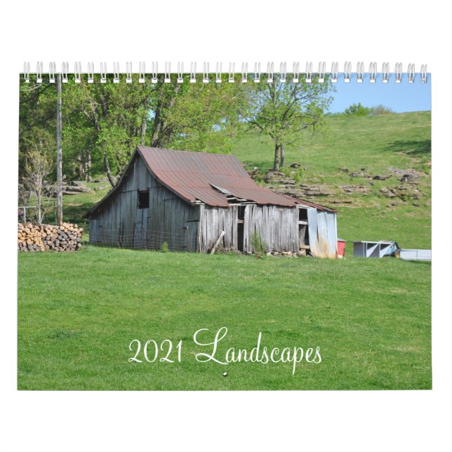 Calendrier Scènes 2021 autour du Tennessee et du Vermont - Ca (Protection)