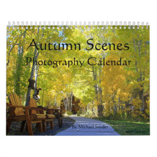 Calendrier "Scènes d'automne"