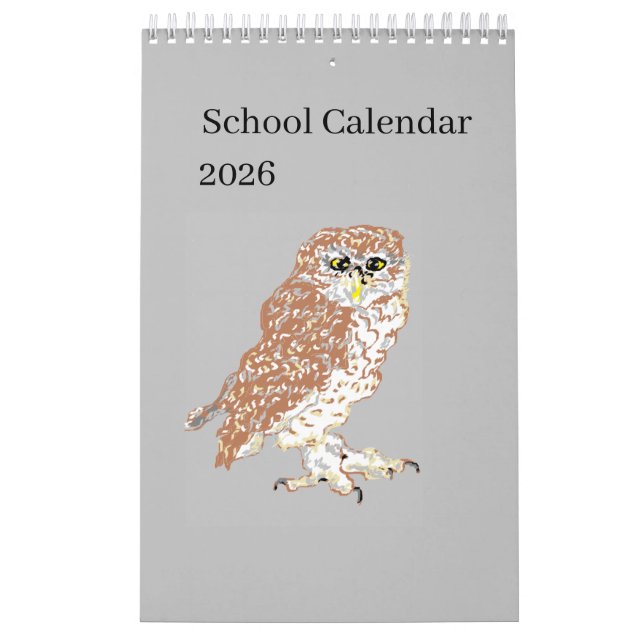 Calendrier School Calendar : 2026 (Protection)