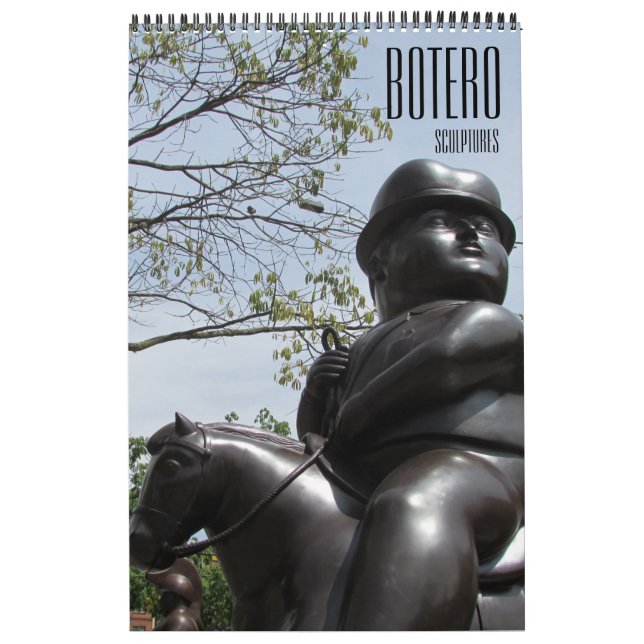 Calendrier sculptures botero 2025 (Protection)