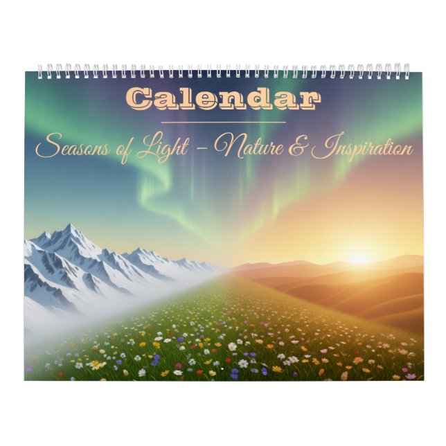 Calendrier Seasons of Light – Nature & Inspiration Calendar (Protection)
