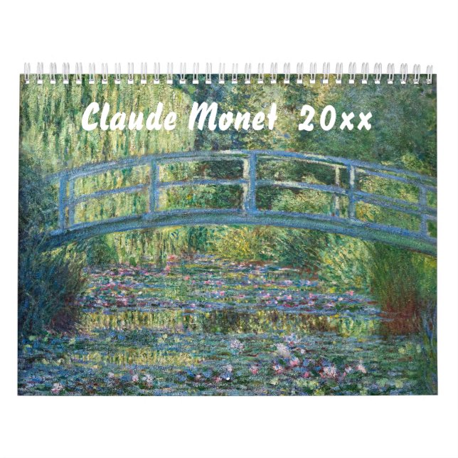 Calendrier Sélection des chefs-d'oeuvre Claude Monet (Protection)