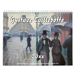 Calendrier Sélection des chefs-d'oeuvre de Gustave Caillebott