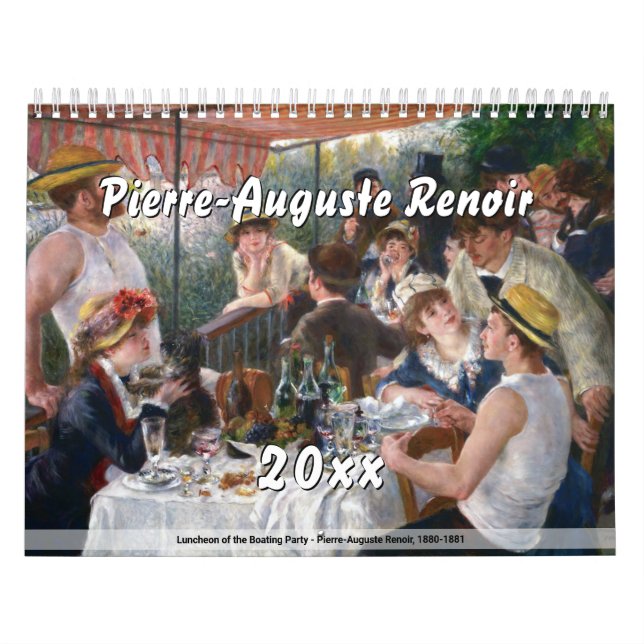 Calendrier Sélection des chefs-d'oeuvre Pierre-Auguste Renoir (Protection)