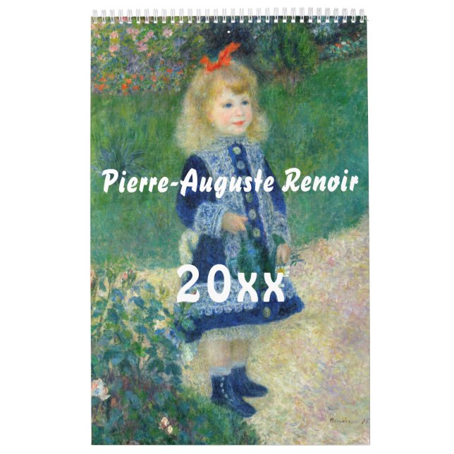 Calendrier Sélection des chefs-d'oeuvre Pierre-Auguste Renoir (Protection)