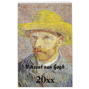 Calendrier Sélection des chefs-d'oeuvre Vincent van Gogh