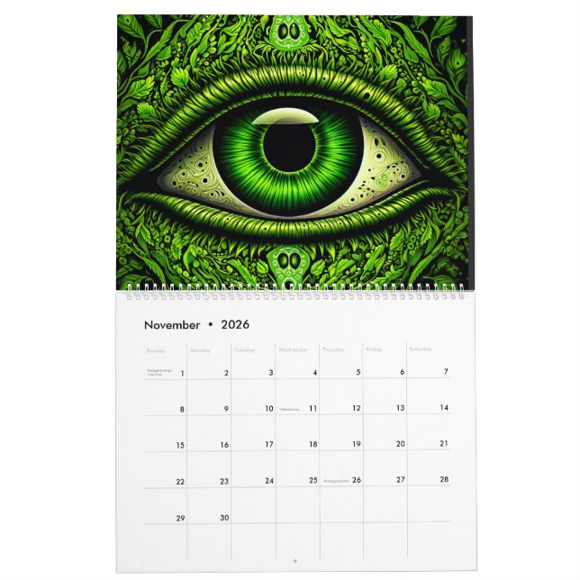 Calendrier série 3D (Nov 2026)