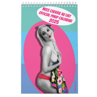 Calendrier Sexy Pinup - Miss Cherrie Au Lait 2025