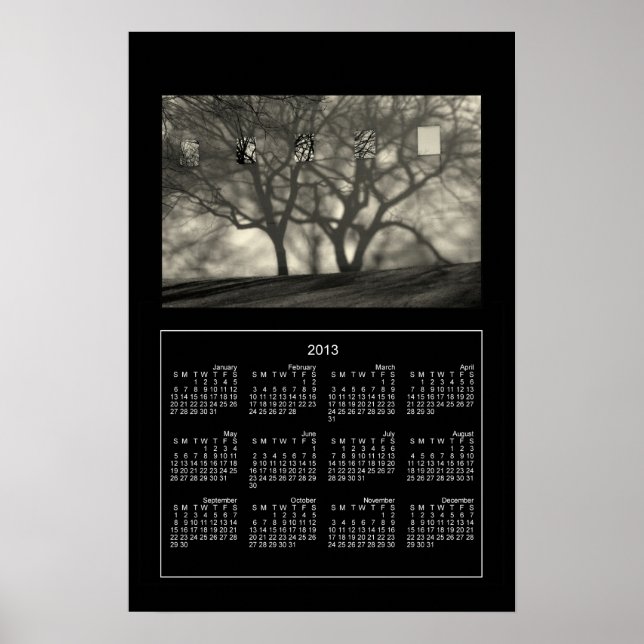 Calendrier Shadows & Reflections 2013 Impression (Devant)