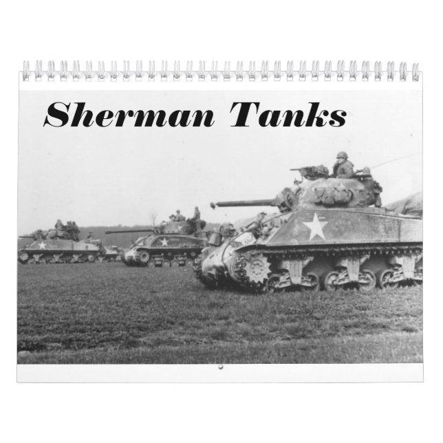 Calendrier Sherman Tank (Protection)