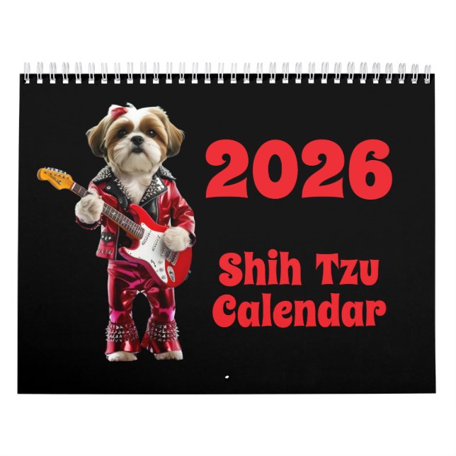 Calendrier Shih Tzu (Protection)