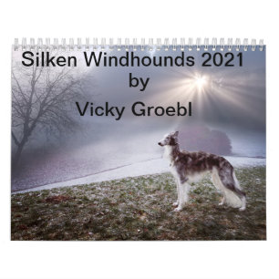 Calendrier Silken Windhounds 2021 par Vicky Groebl - Adultes 