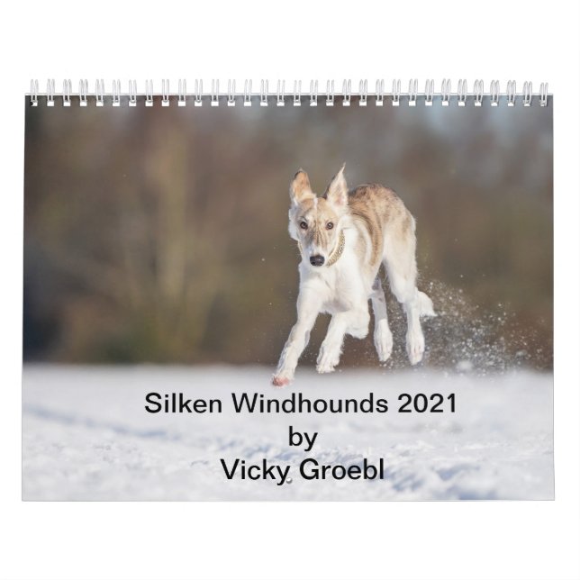 Calendrier Silken Windhounds par Vicky Groebl Puppies 1-2 (Protection)