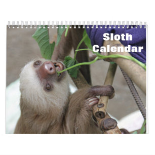 Calendrier Sloth 2025
