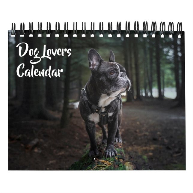 Calendrier Small Size Dog Lovers Calendar (Protection)