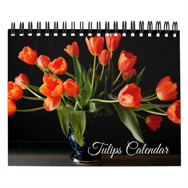 Calendrier Small Size Tulips Calendar (Protection)