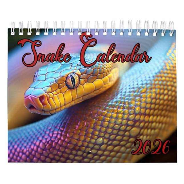 Calendrier Snake Calendar 2025 (Protection)