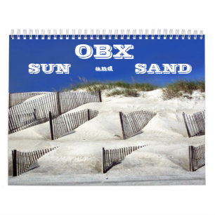 Calendrier Soleil et sable OBX