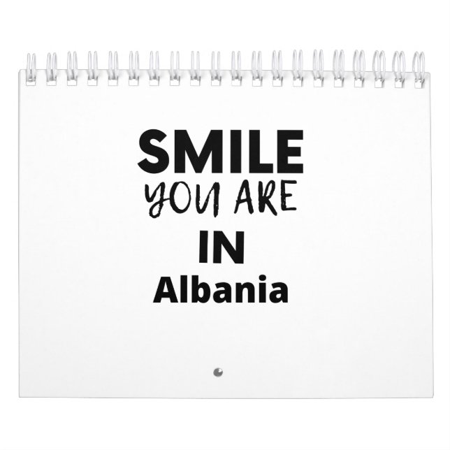 CALENDRIER SOURIRE VOUS ÊTES EN ALBANIE (Protection)