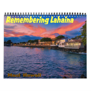 Calendrier Souvenir de Lahaina