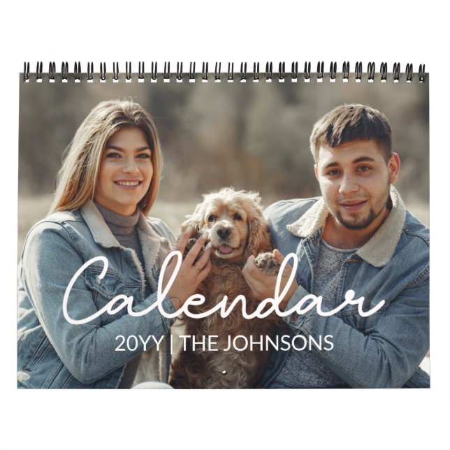 Calendrier Souvenirs photo personnalisés de la famille 2023 (Protection)