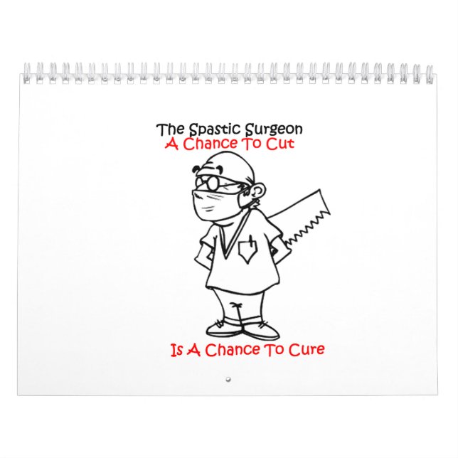 Calendrier spastique de chirurgien (Protection)