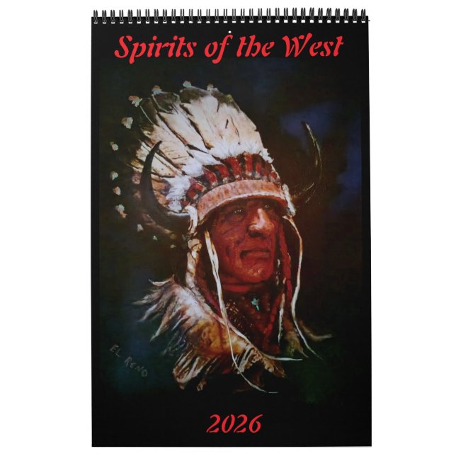 Calendrier Spirits of the West Calendar (Protection)