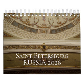 Calendrier St Petersburg Calendar 2026