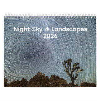 Calendrier Stars, Mountains & Horizons: A 2026 Photo Calendar