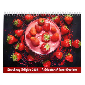 Calendrier Strawberry Delights 2026 – A Calendar of Sweet Cre