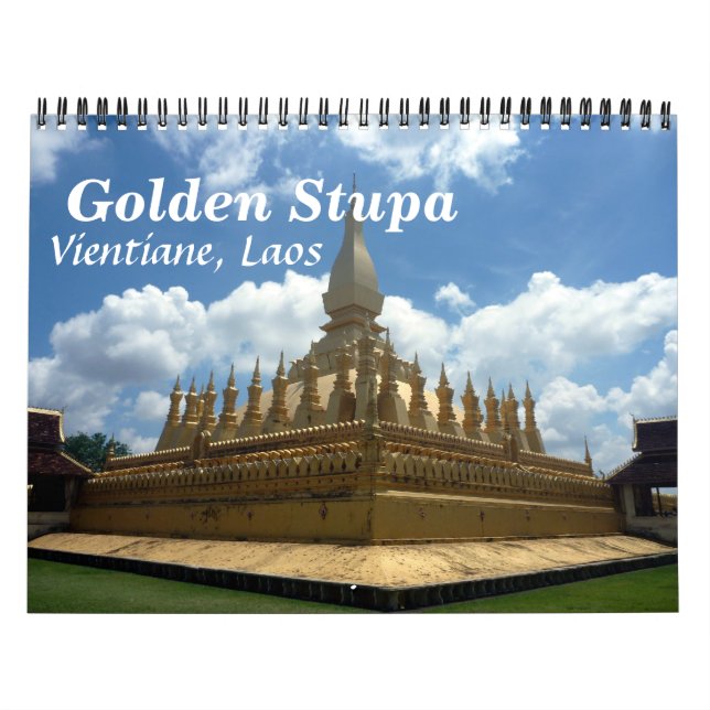 Calendrier stupa d'or 2025 (Protection)