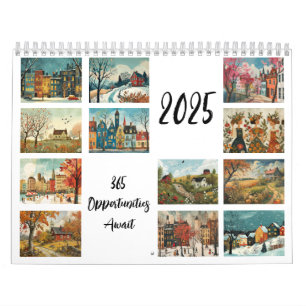 Calendrier Style Scandi 2025