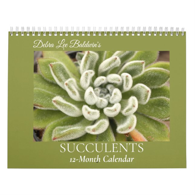 Calendrier Succulents par Debra Lee Baldwin #4 (Protection)