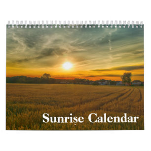 Calendrier Sunrise Side 2025