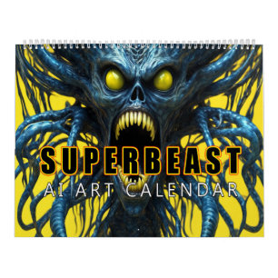Calendrier Superbeast IA Art