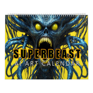 Calendrier Superbeast IA Art