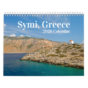 Calendrier Symi Greek Island 2026