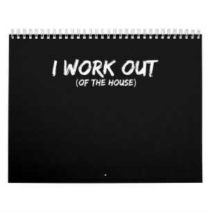Calendrier T-shirt Funny I Workout For Gym Rat - Quarantine