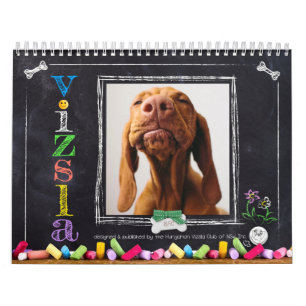 Calendrier Tableau de montage Vizsla