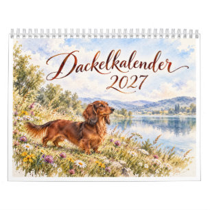 Calendrier teckel 2027