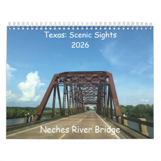 Calendrier Texas: Scenic Sights Calendar